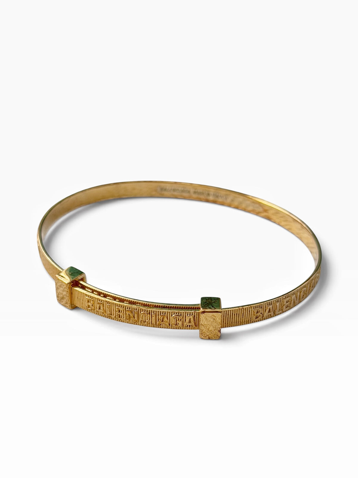 Sterling Silver (Gold Tone) Zip Tie Bracelet