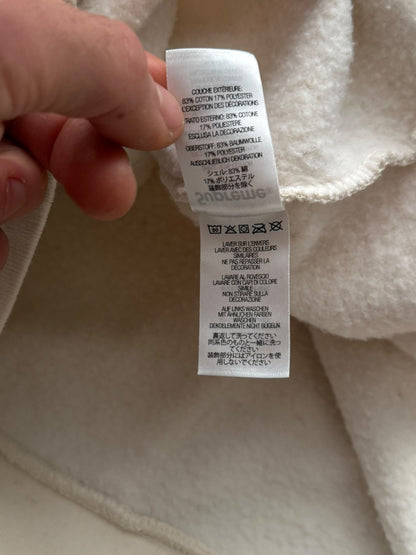 Micro Logo Hoodie (Natural White)