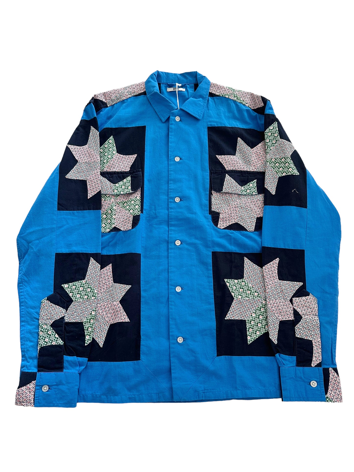 2021 Blue Quilt Shirt