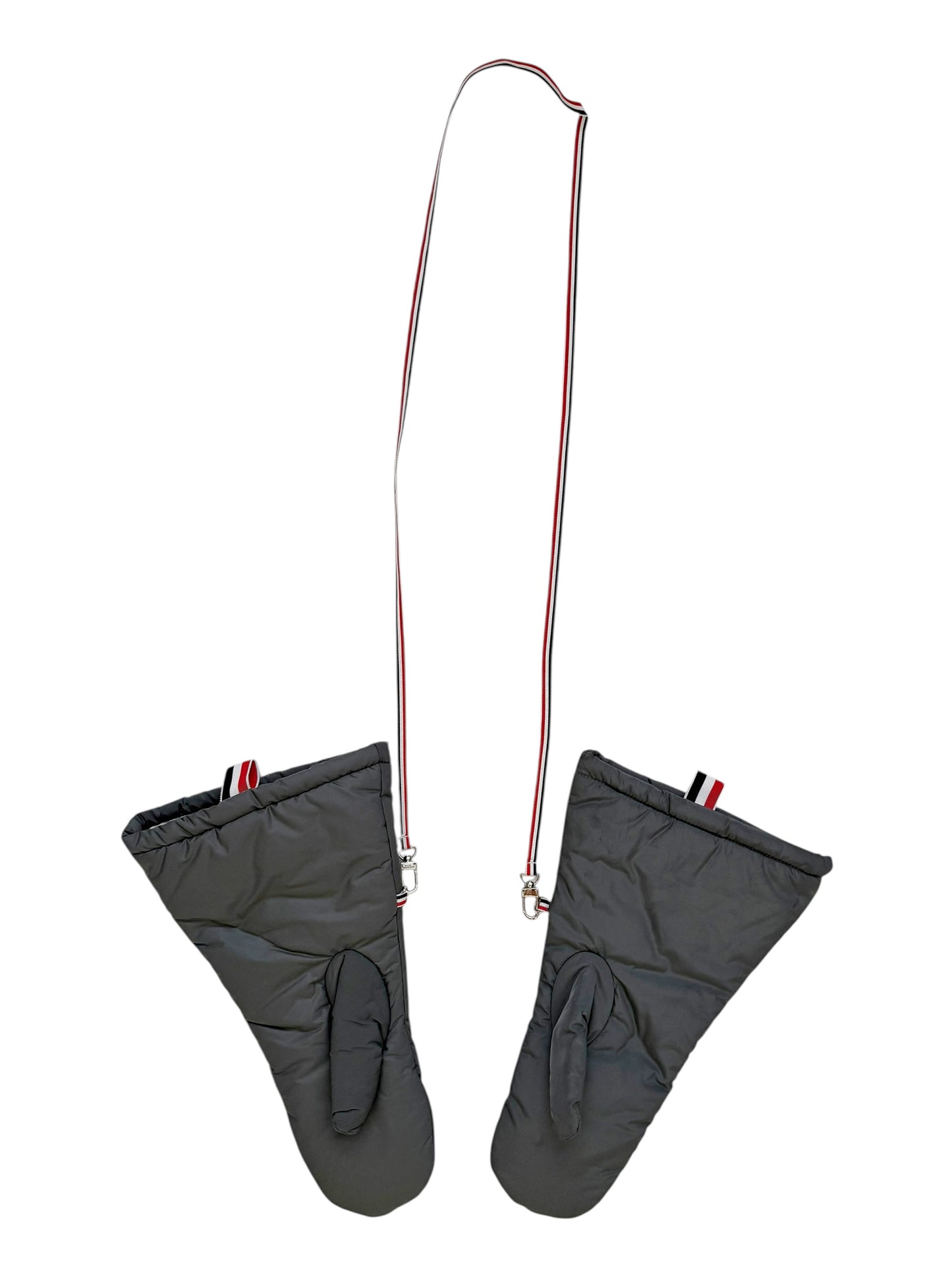 Puffy Mittens with Strap