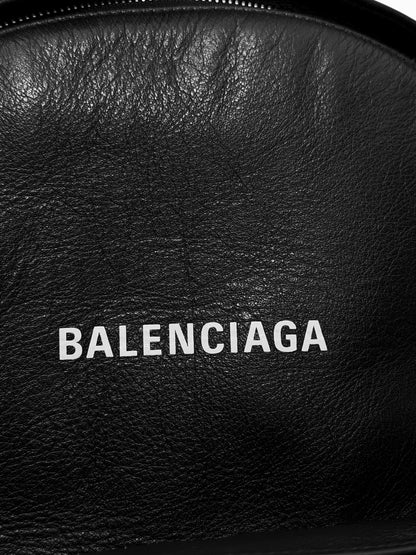 Explorer Logo Leather Backpack