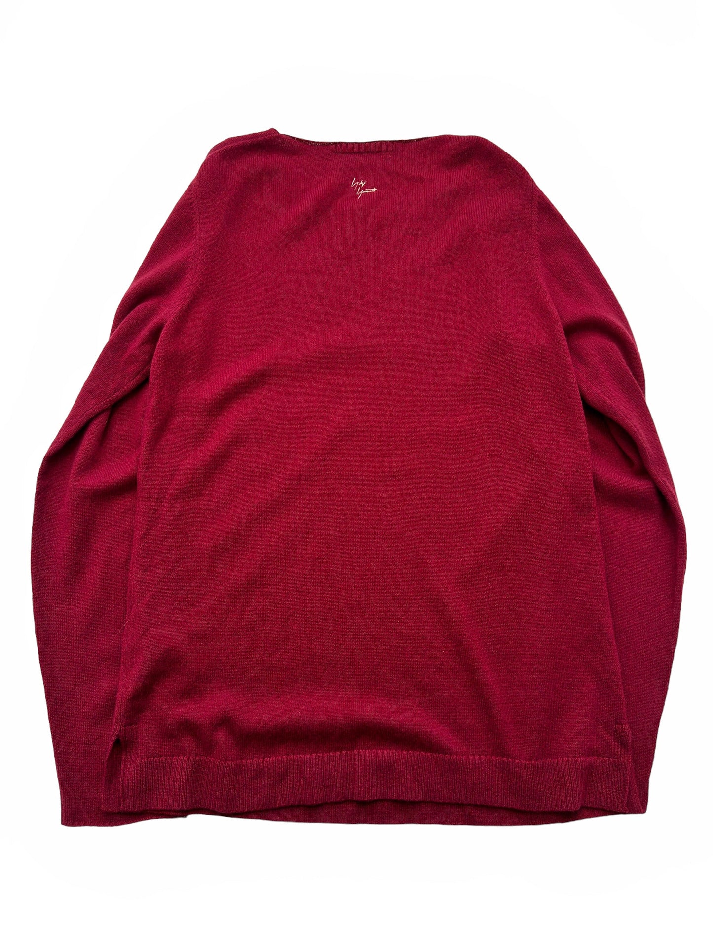 2011 Cashmere Red Knit Longsleeve