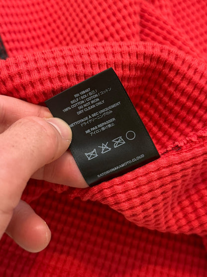 Flame Racer Raglan Waffle Shirt