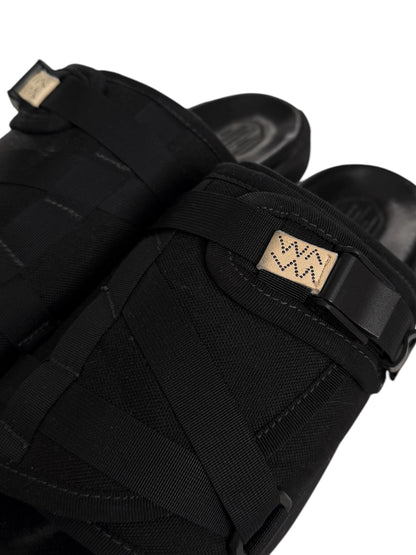 XL All Black Christo Slides