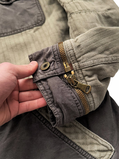 2003 Zip Modular Hunting Herringbone Jacket