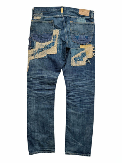 Boro Sashiko Repair Denim