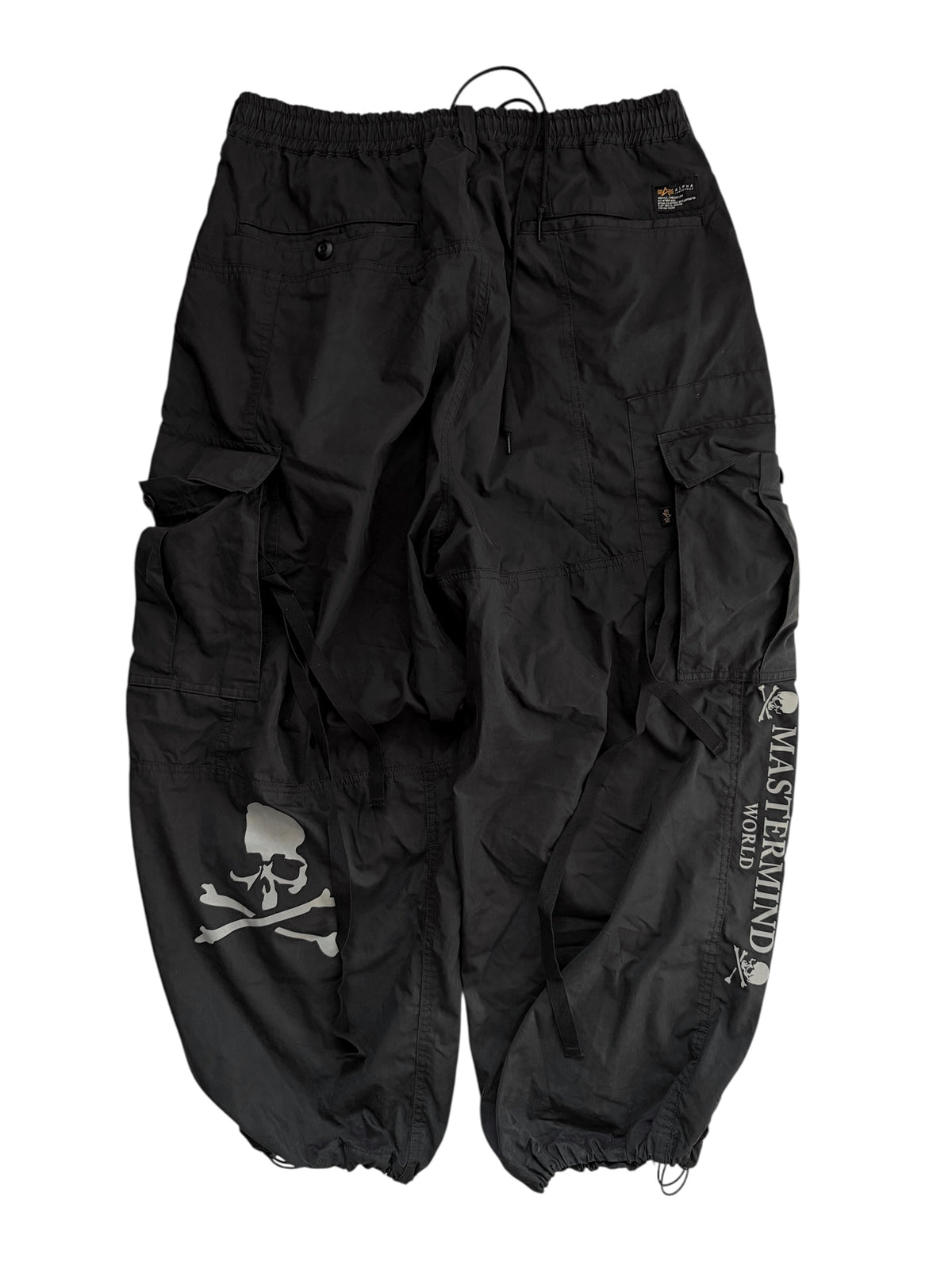 Alpha Skull Baggy Cargo Pants