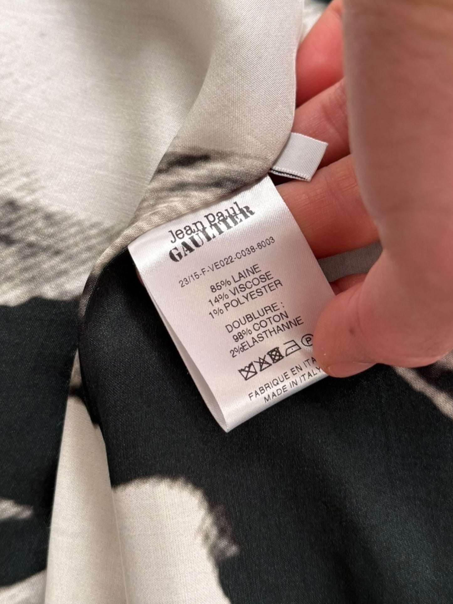 Breast Zip Stripe Blazer (Tattoo Collection Redux)