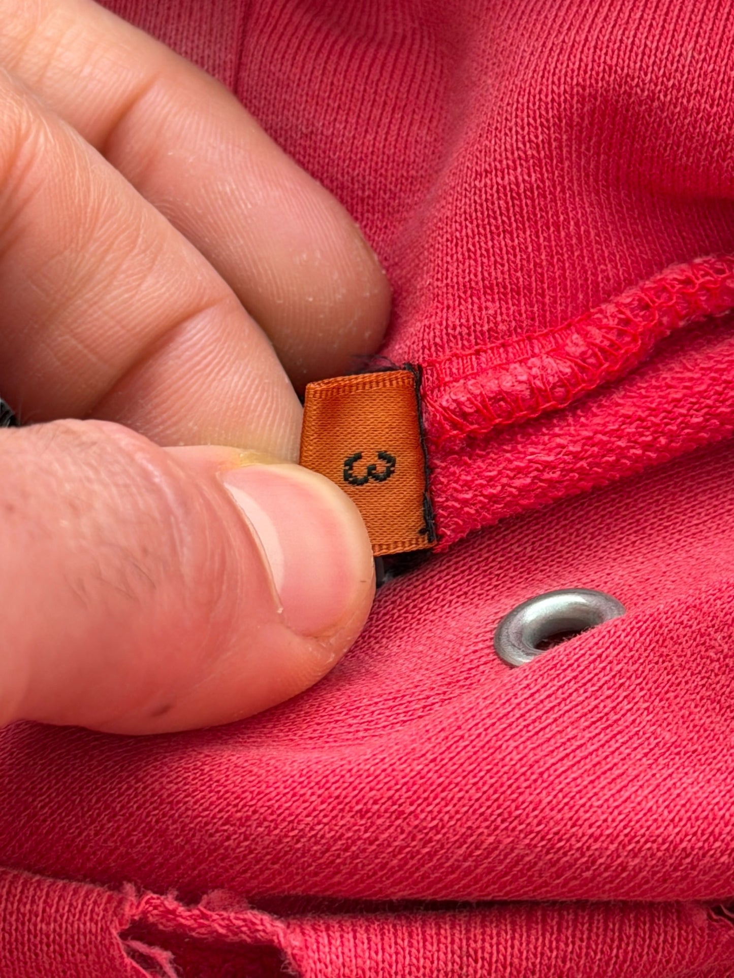 2006 “T” Wahnfrieden Klaus Distressed Patchwork Hoodie