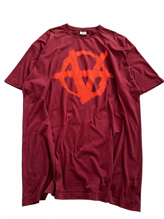 Bordeaux Oversized Anarchy Logo