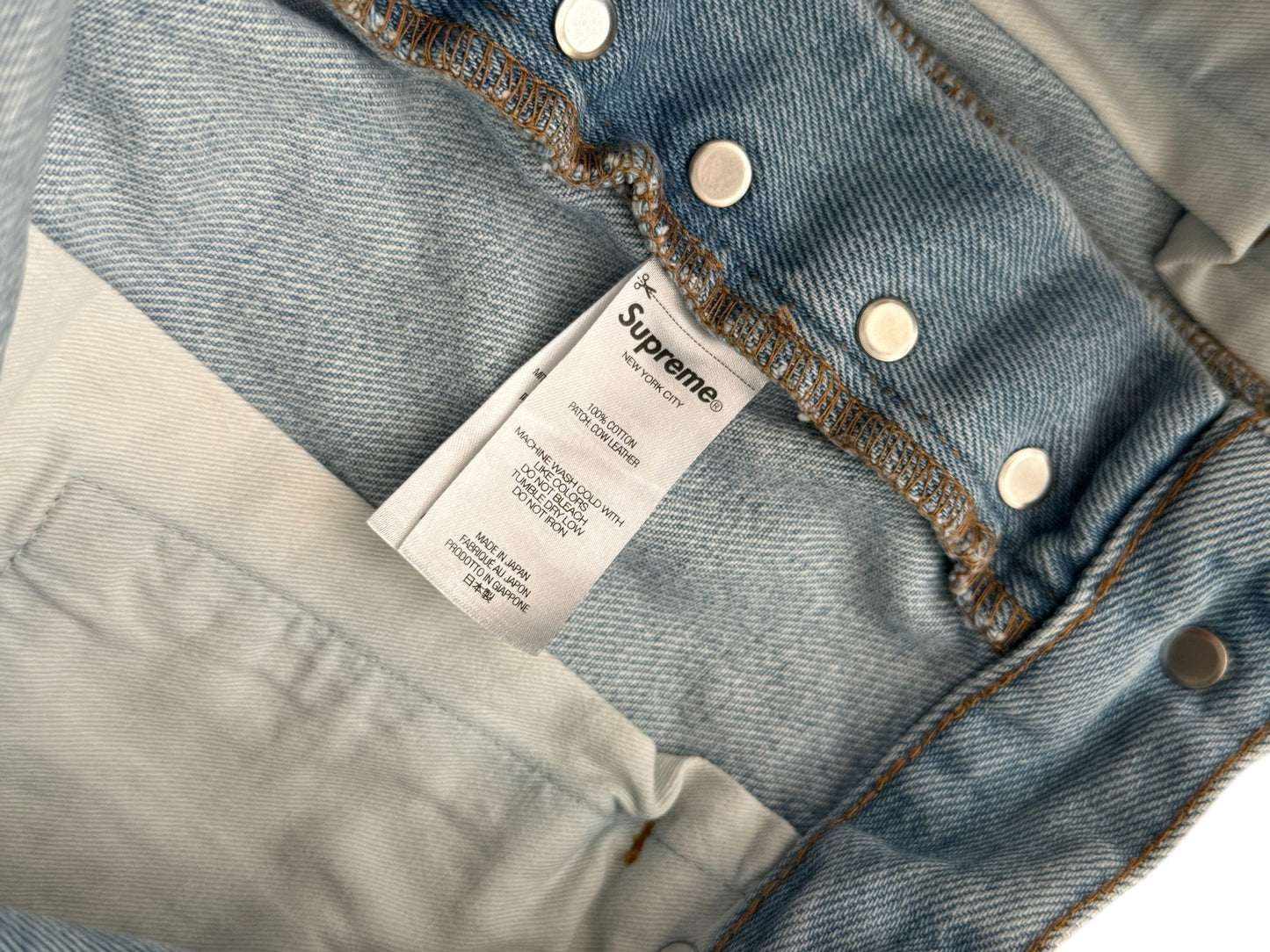 Light Blue Wash Denim Jeans