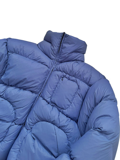 Quilted Volume Puffer Blue