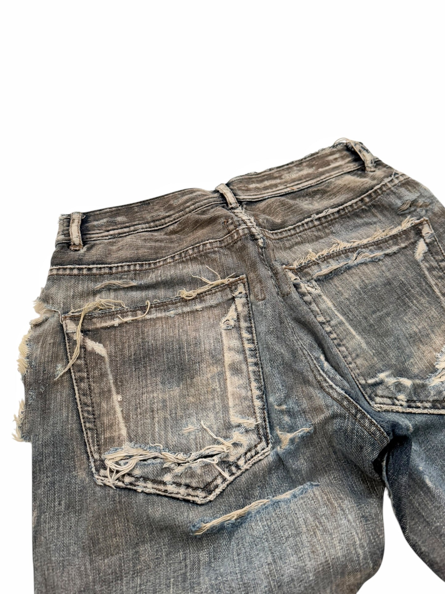 Old Punk Thrash Denim