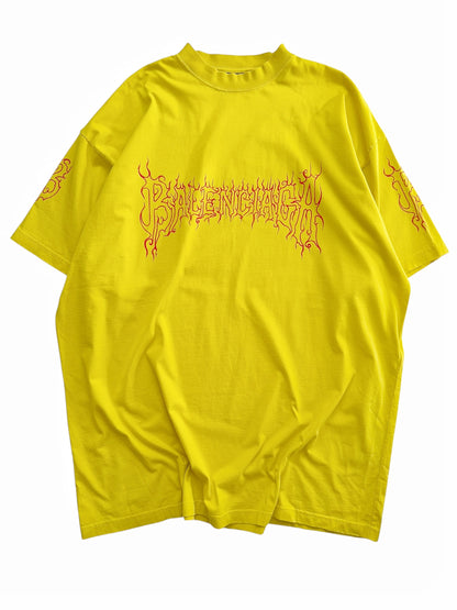 Vintage Darkwave Yellow Shirt