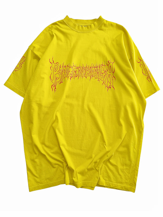 Vintage Darkwave Yellow Shirt