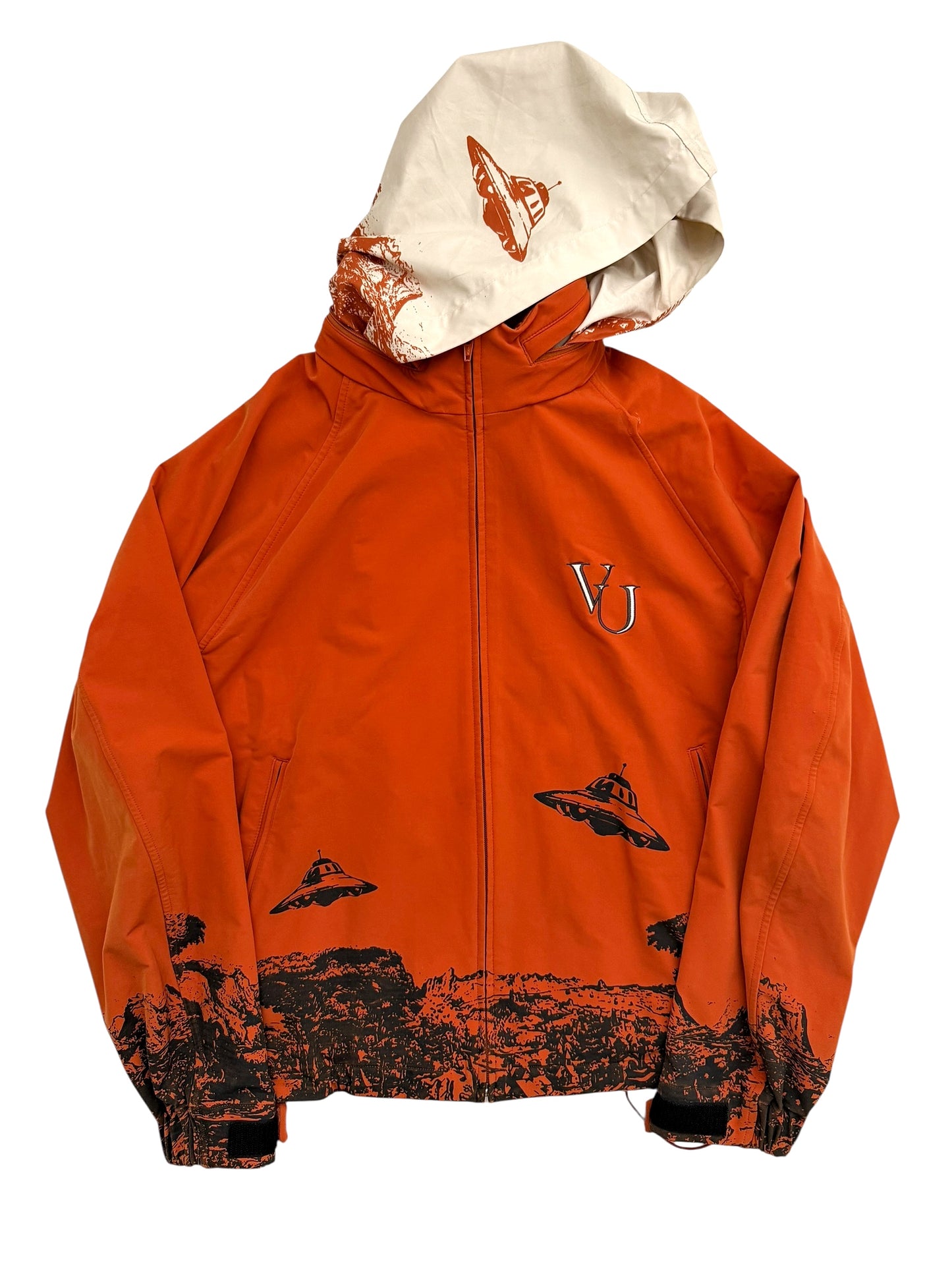 2020 Valentino x Undercover Time Traveler Soft Shell Parka