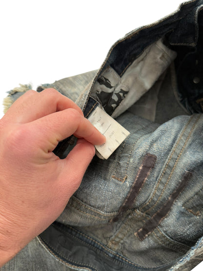 Old Punk Thrash Denim