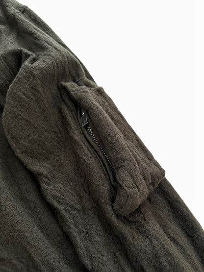 Fulling Serge R-Milling Wool Parka Mod Coat