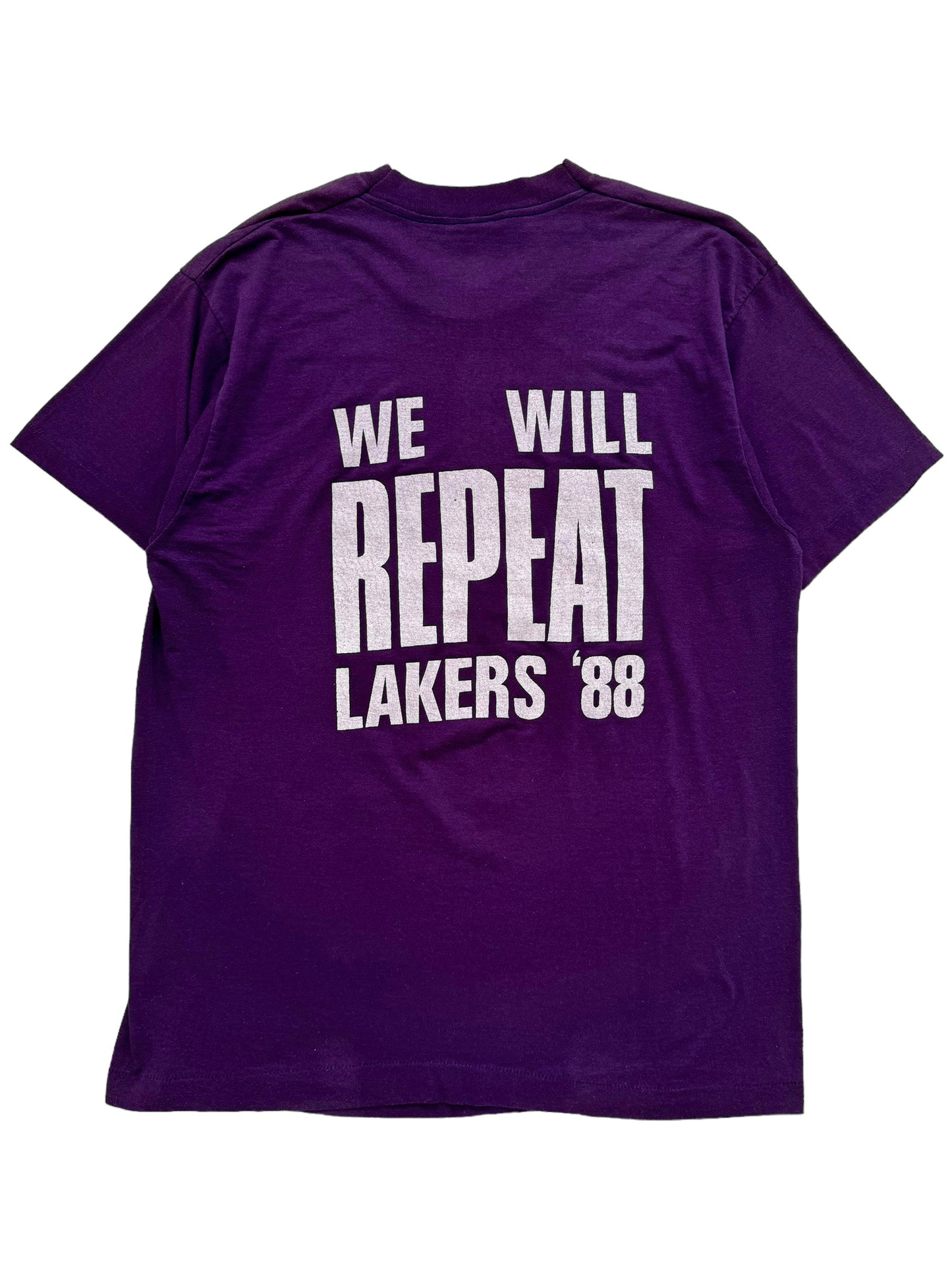 1988 Bootleg Lakers Repeat Shirt