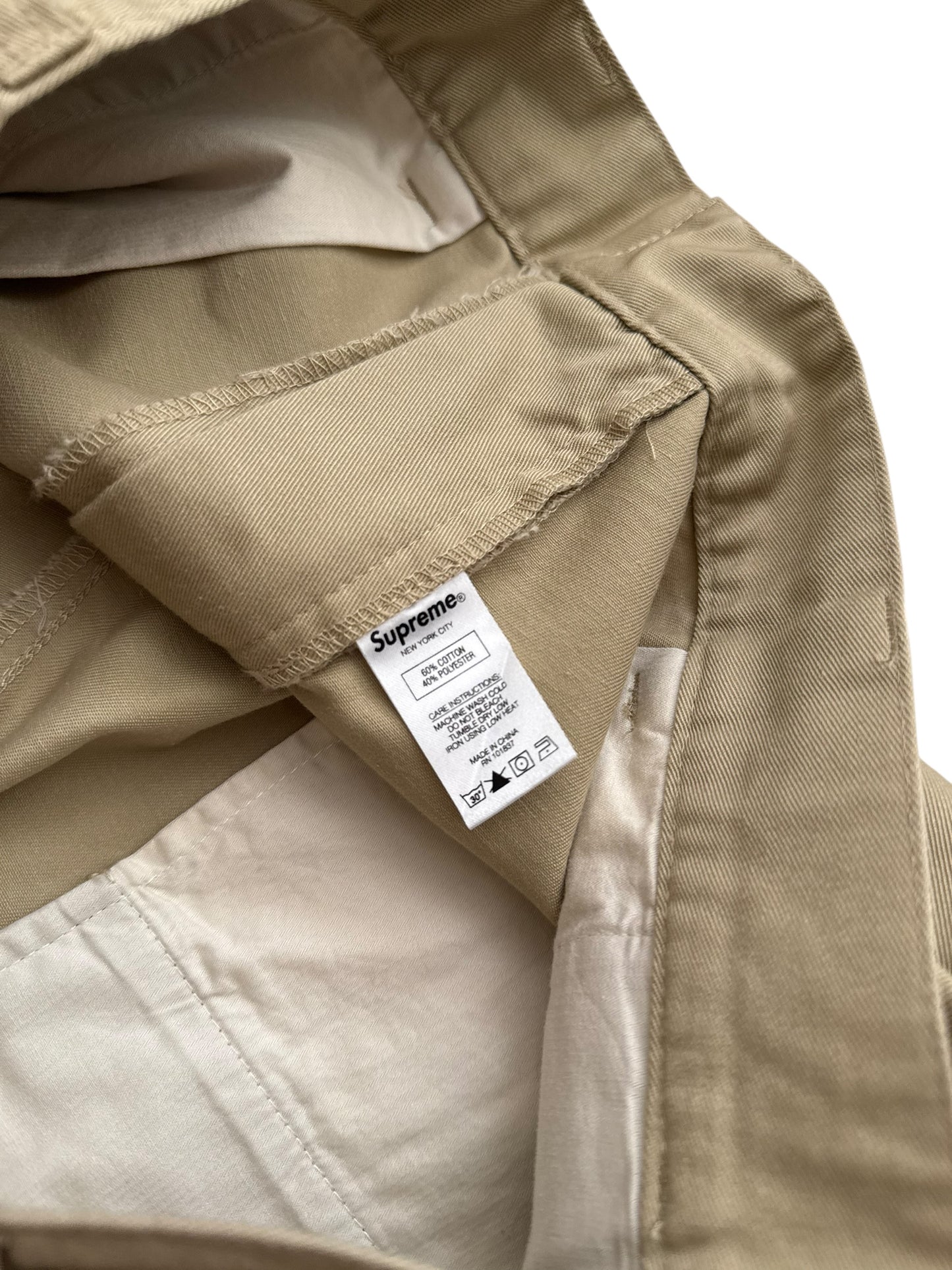 People = Shit Khaki Cut Off Shorts