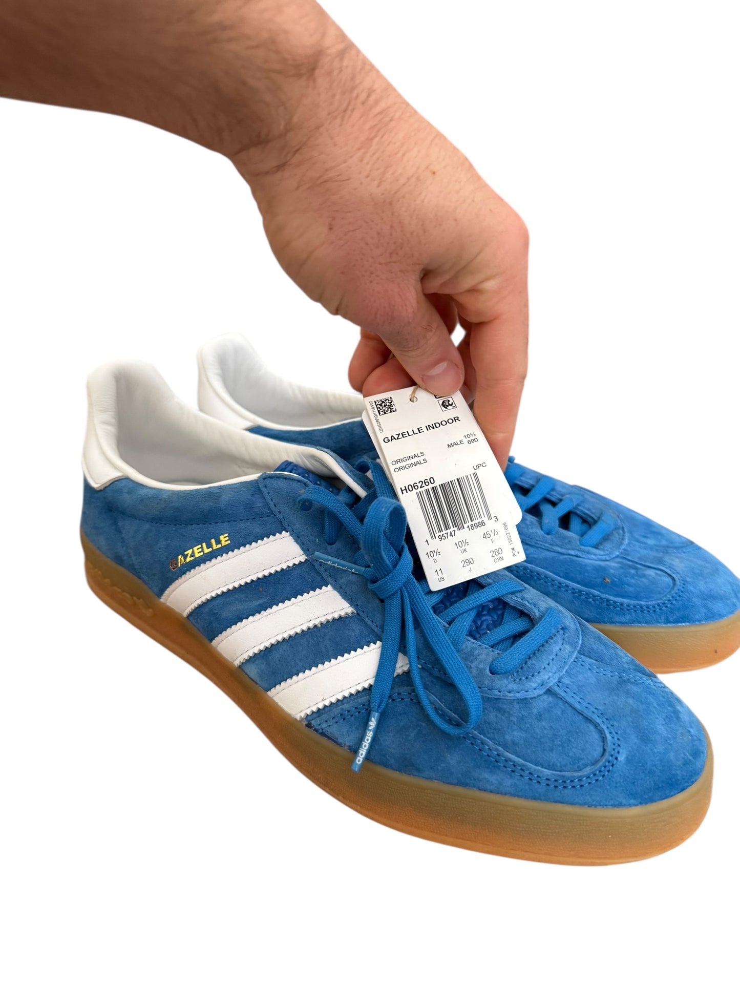 Gazelle Blue Suede