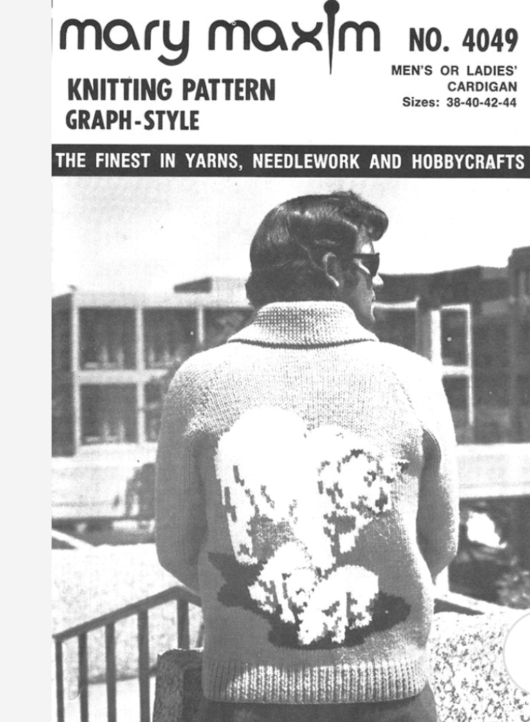 1960’s Mary Maxim Polar Bear Cowichan