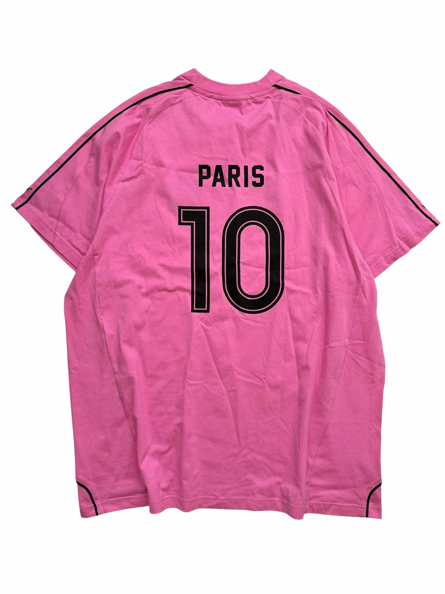 2023 Pink Oversized Soccer Jersey Paris Shirt
