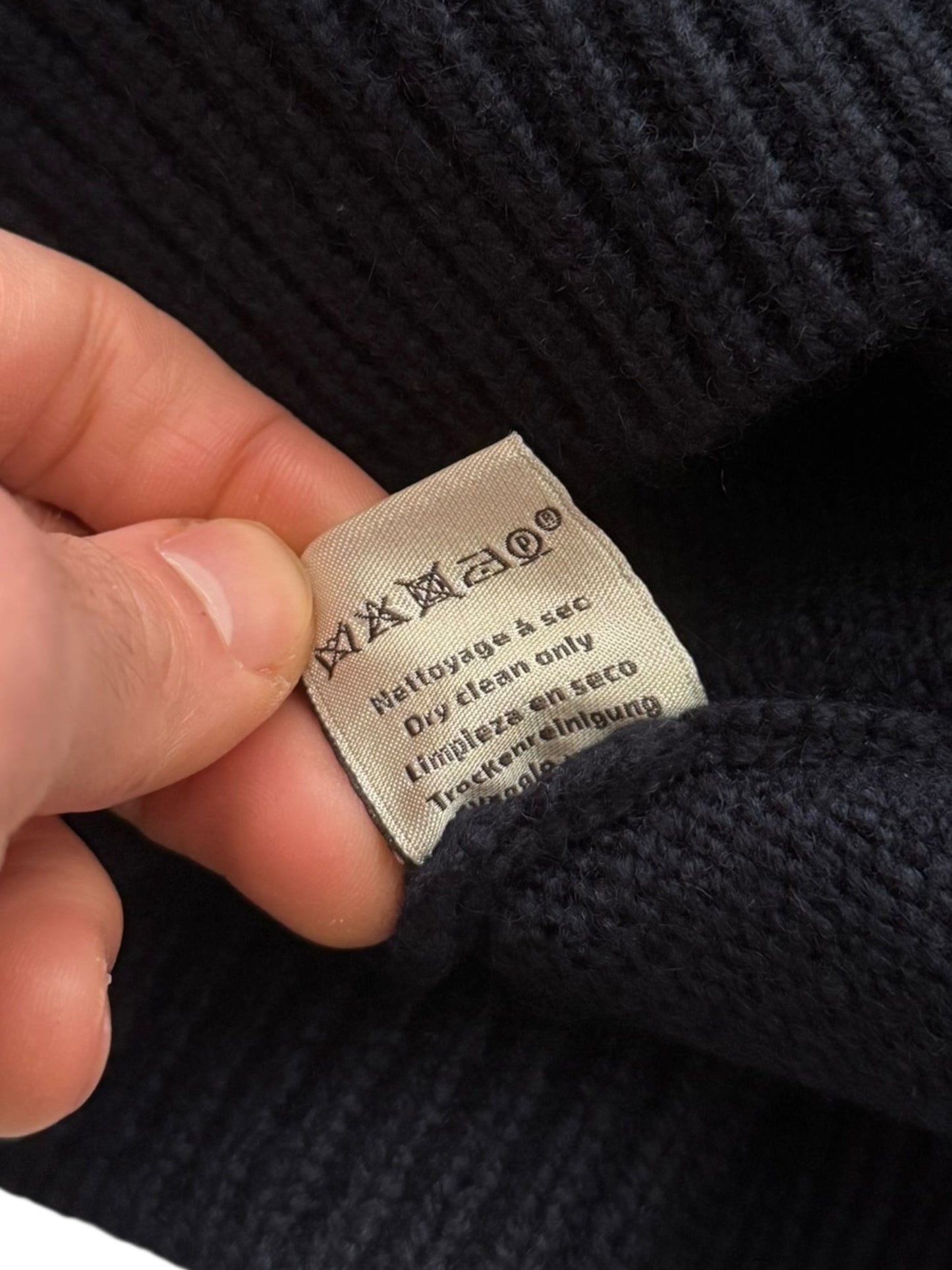 FW19 Cashmere Abstract Turtleneck Sweater
