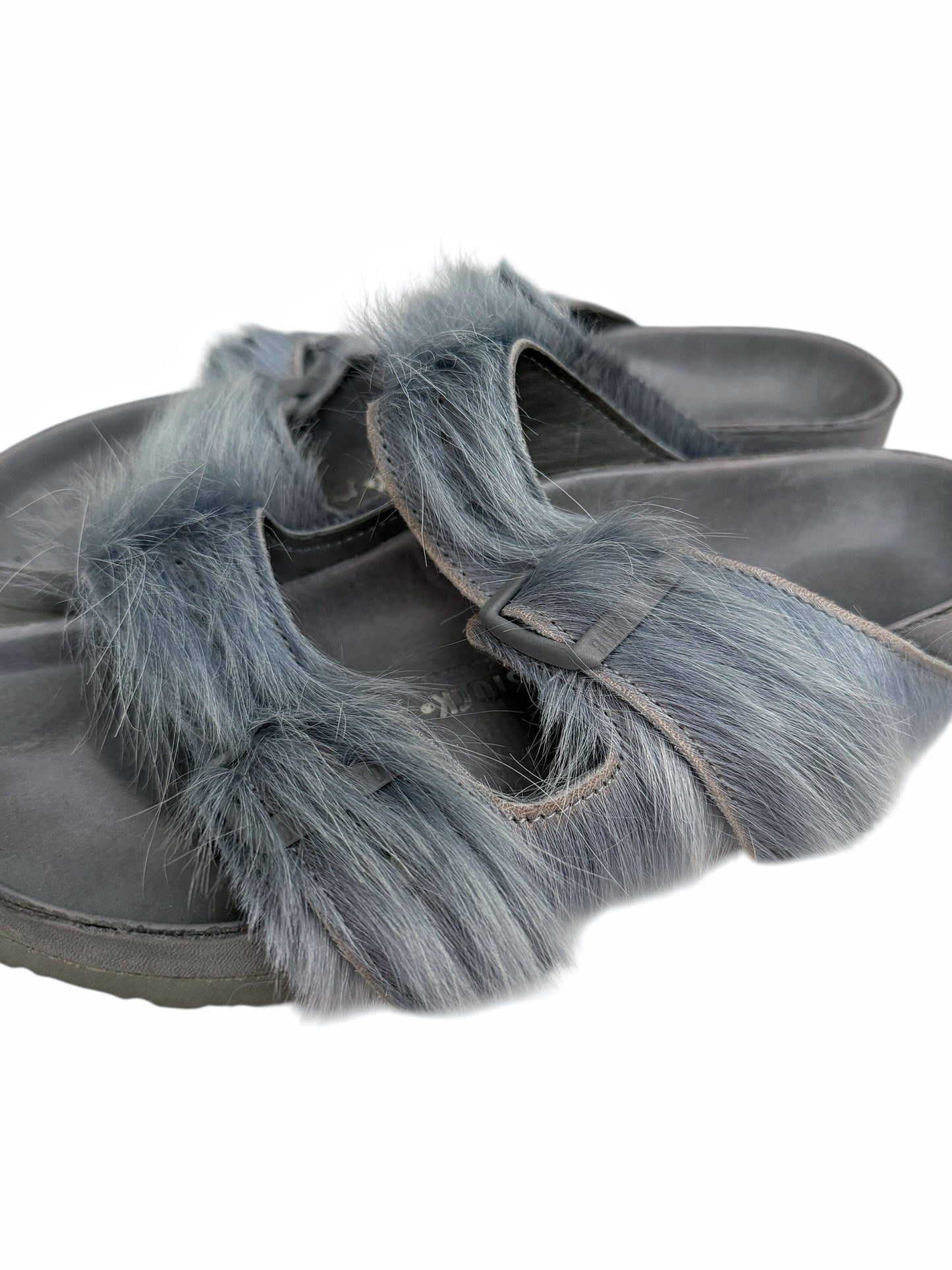 Blue Grey Pony Arizona Birkenstock Sandal