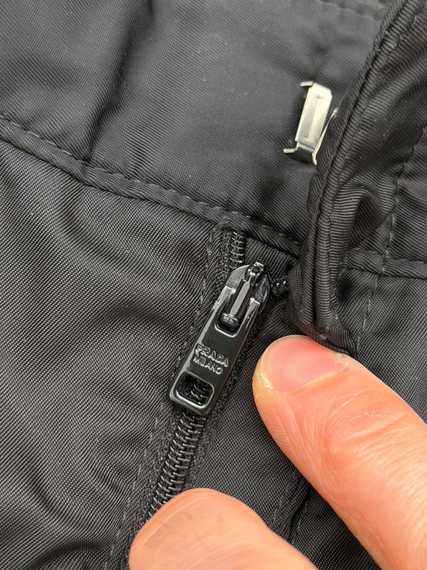 Re-Nylon Triangle Badge Logo Trouser