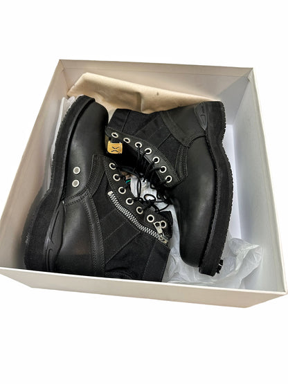 7 Hole ‘73 Folk (Veggie) Black Zip Boot