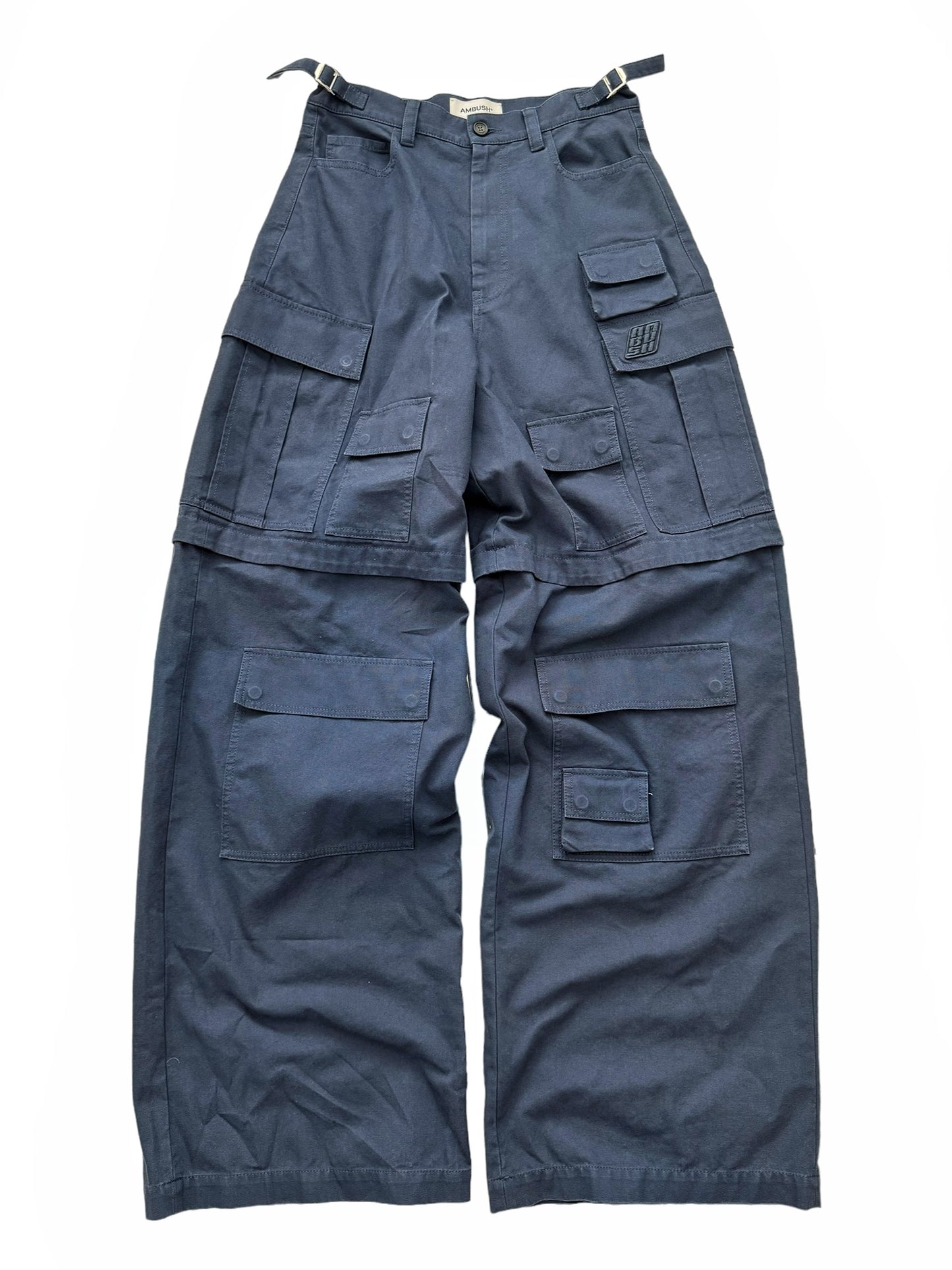 Baggy Wide Cargo Pants (Heavy Cotton)