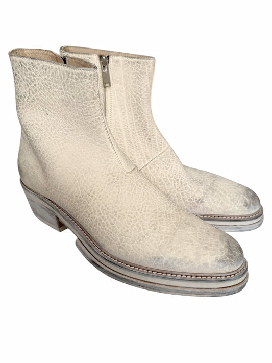 Sample Distressed Cuban Cowboy Boots