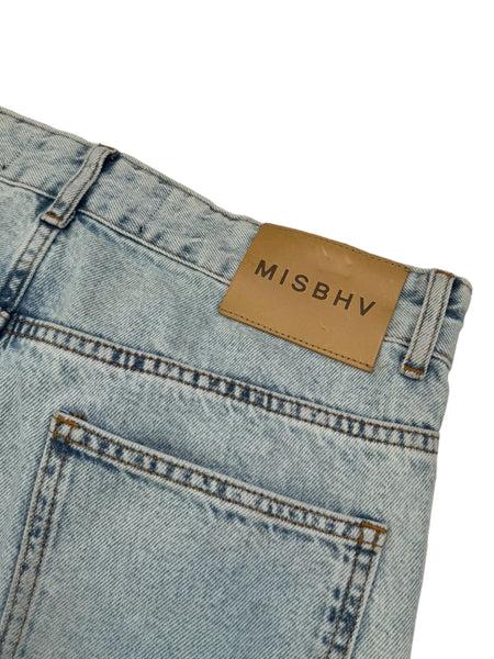 Grunge Wash Denim Cargo