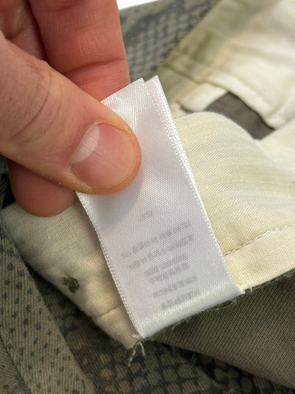 Snake Print Work Pants