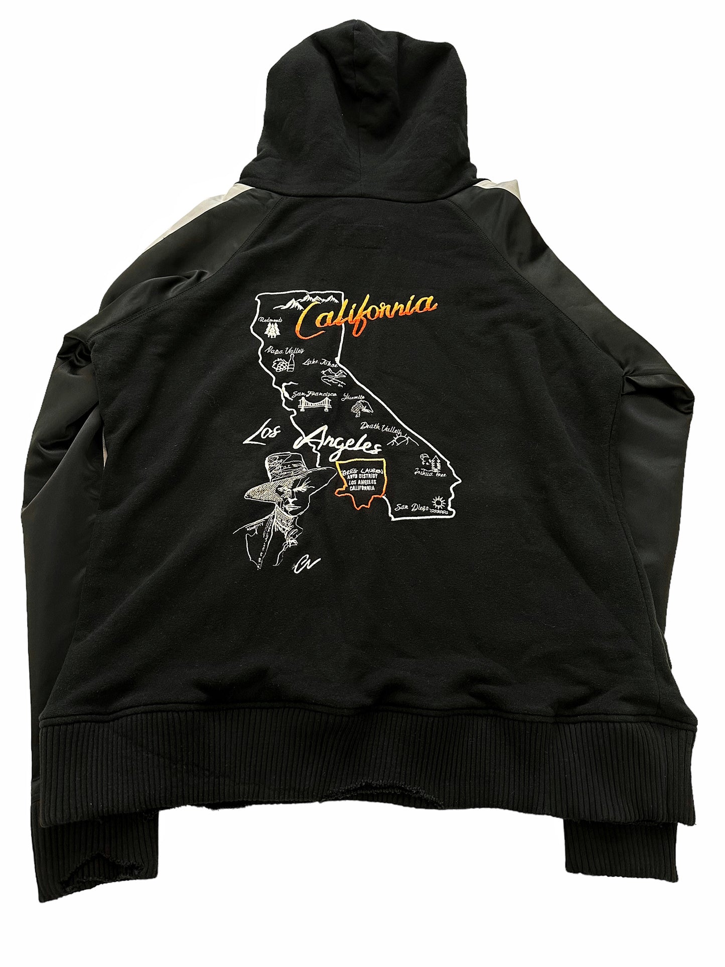 Sample Illustrated Souvenir Sukajan California Hoodie