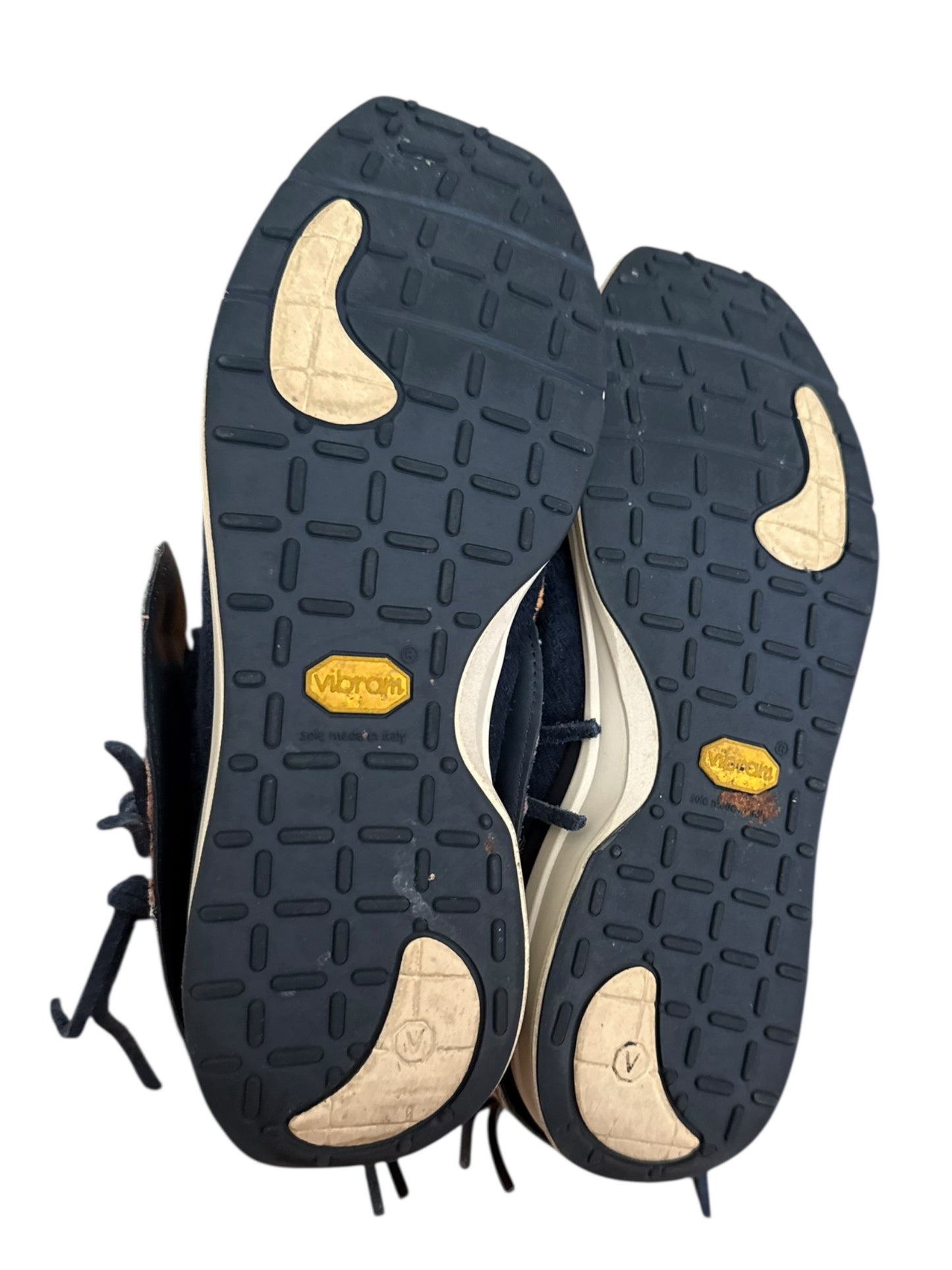 FBT Blue Geo Suede Boro Patchwork