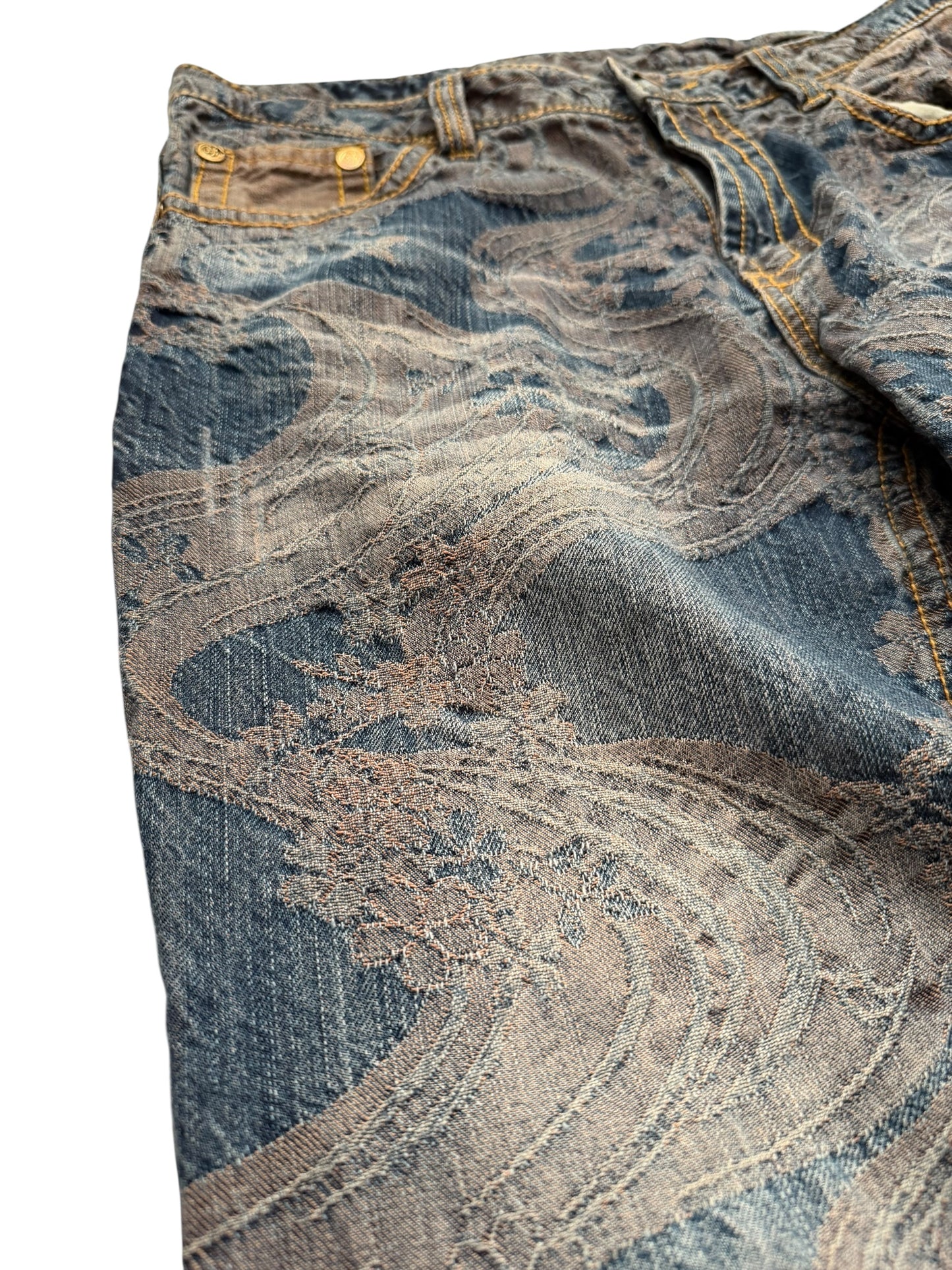 Jacquard Wave Denims