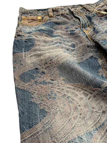 Jacquard Wave Denims