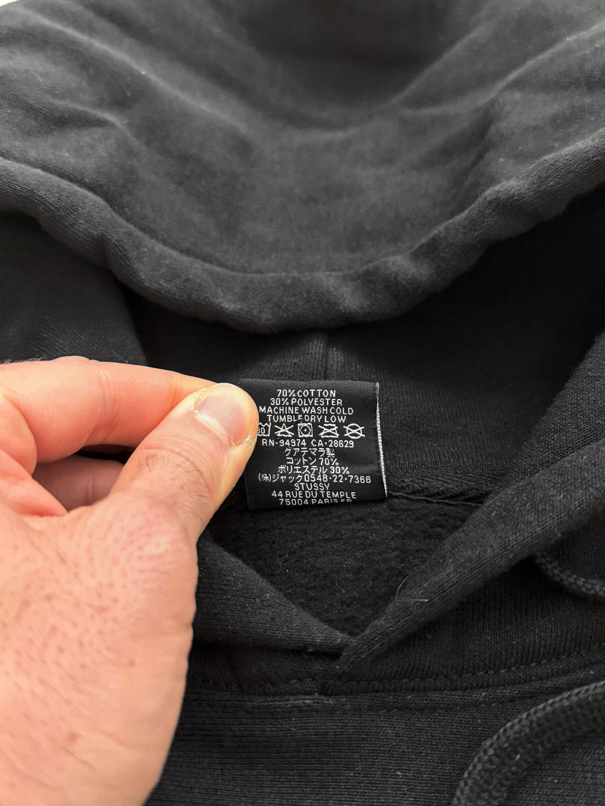 x Stussy Sleeveless Rivet Hoodie