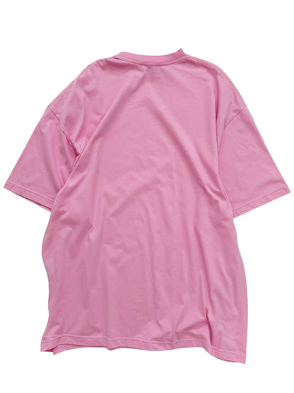 Bebe Rhinestone Crystal Pink Shirt