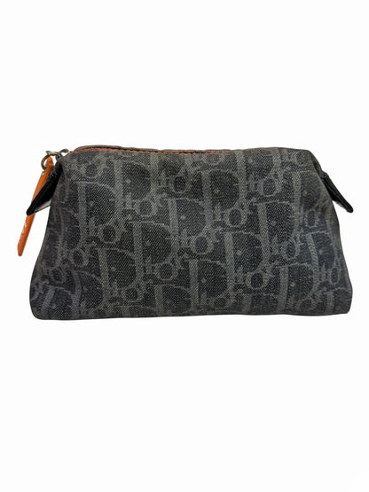 “Flight” Black Trotter Monogram Small Pouch