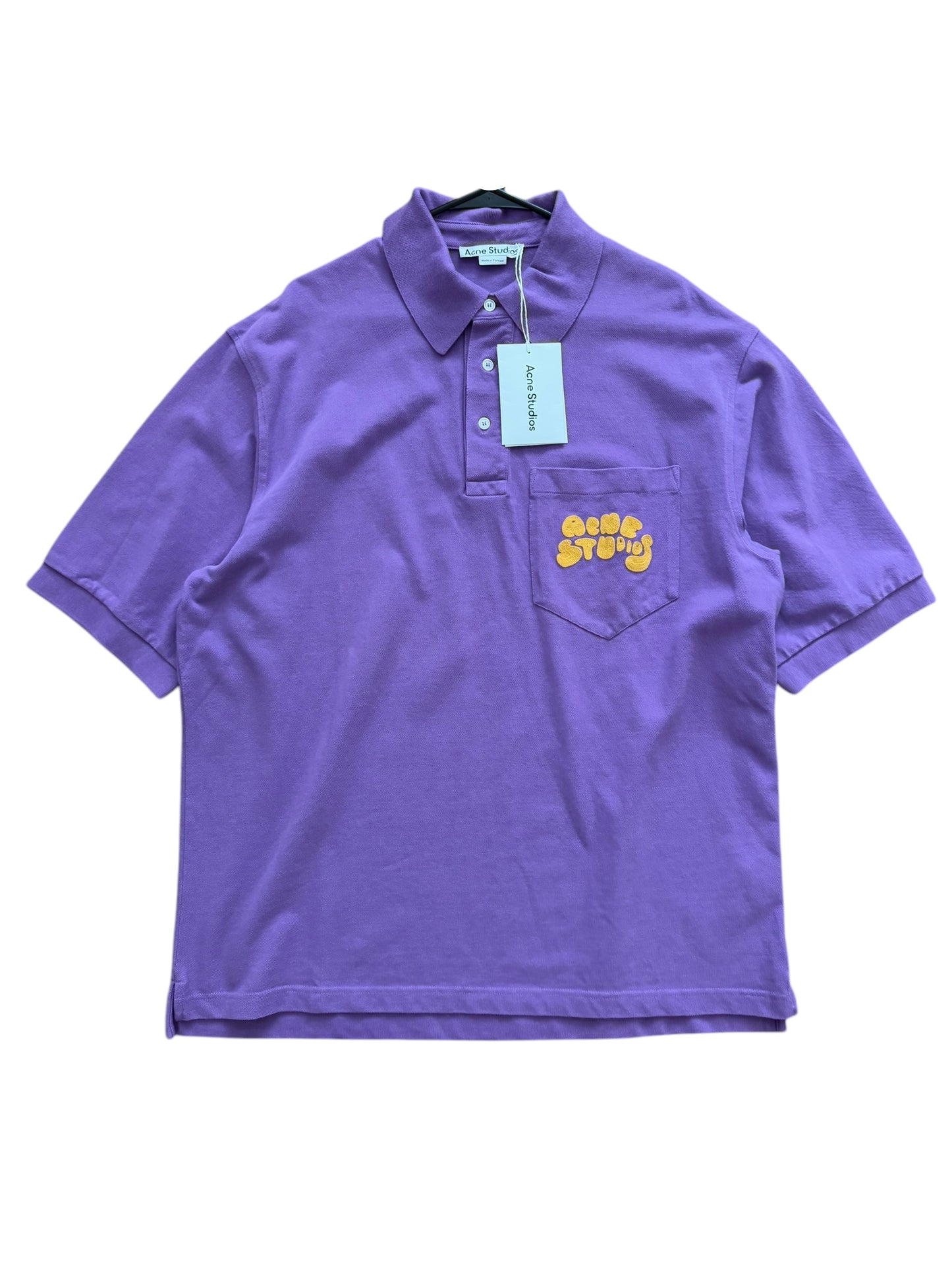 Groovy Oversized Purple Polo