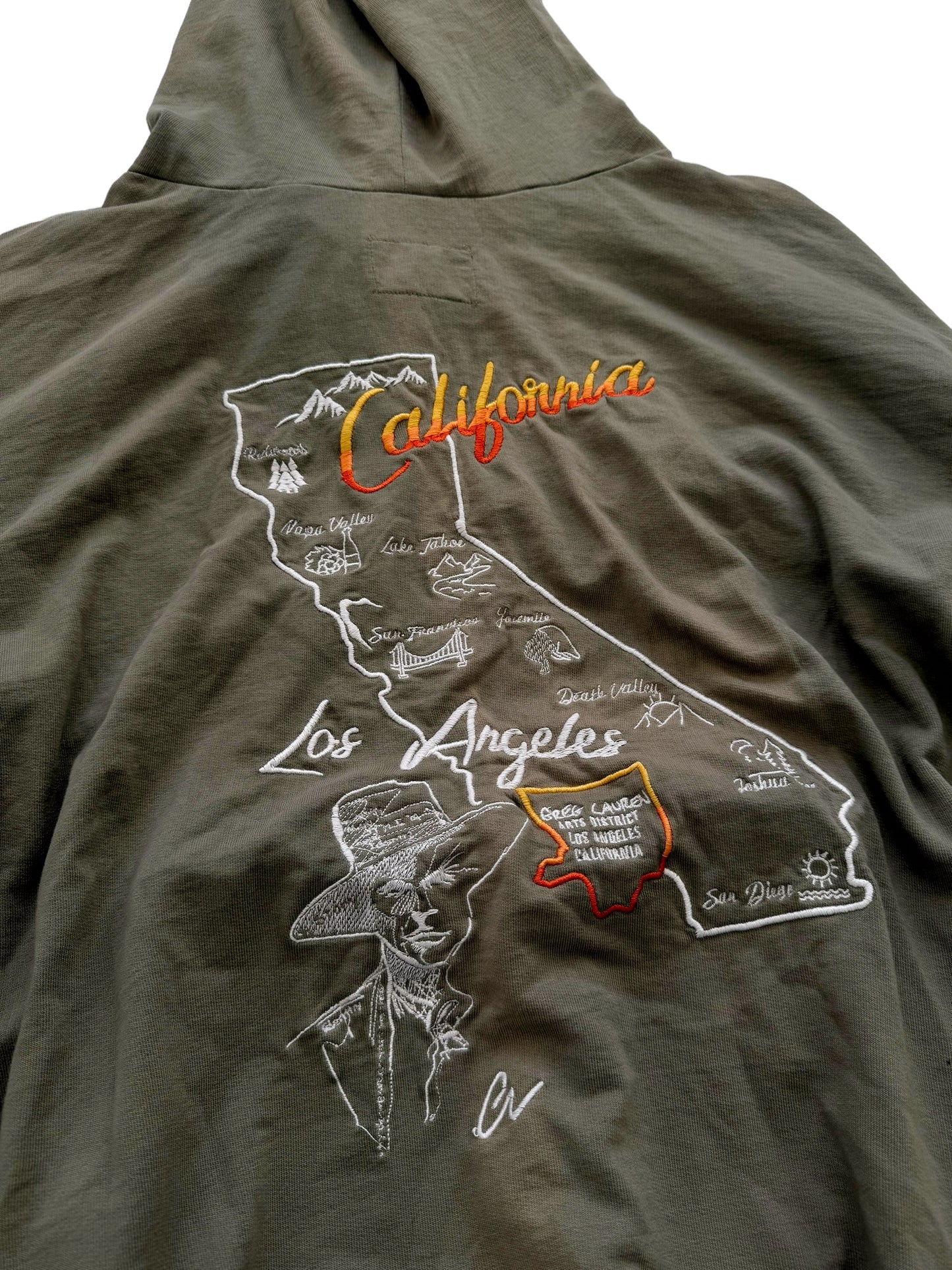 Unreleased Sample Cali Hoodie Army