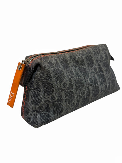 “Flight” Black Trotter Monogram Small Pouch
