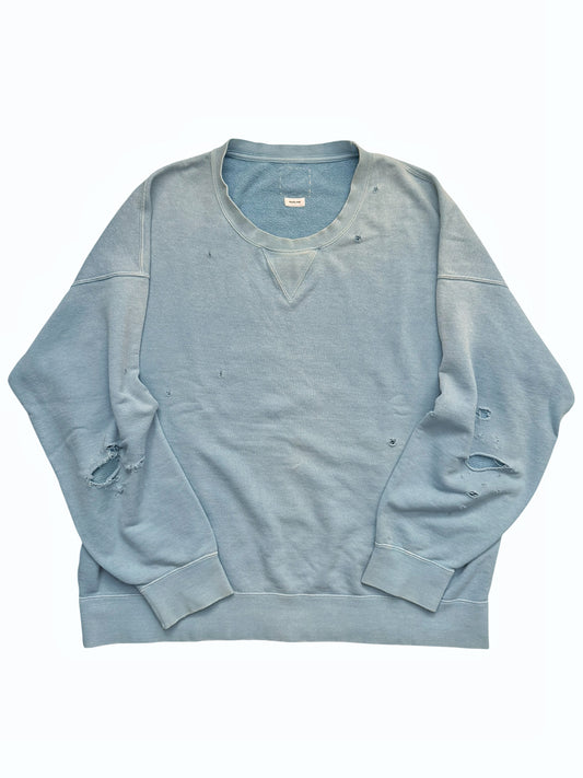Jumbo SB Sweat DMGD Crewneck Blue