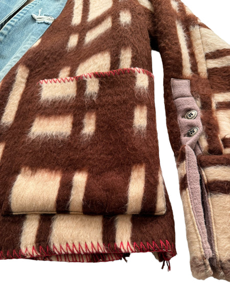 1/1 Sample Blanket Wool GL1 Kimono
