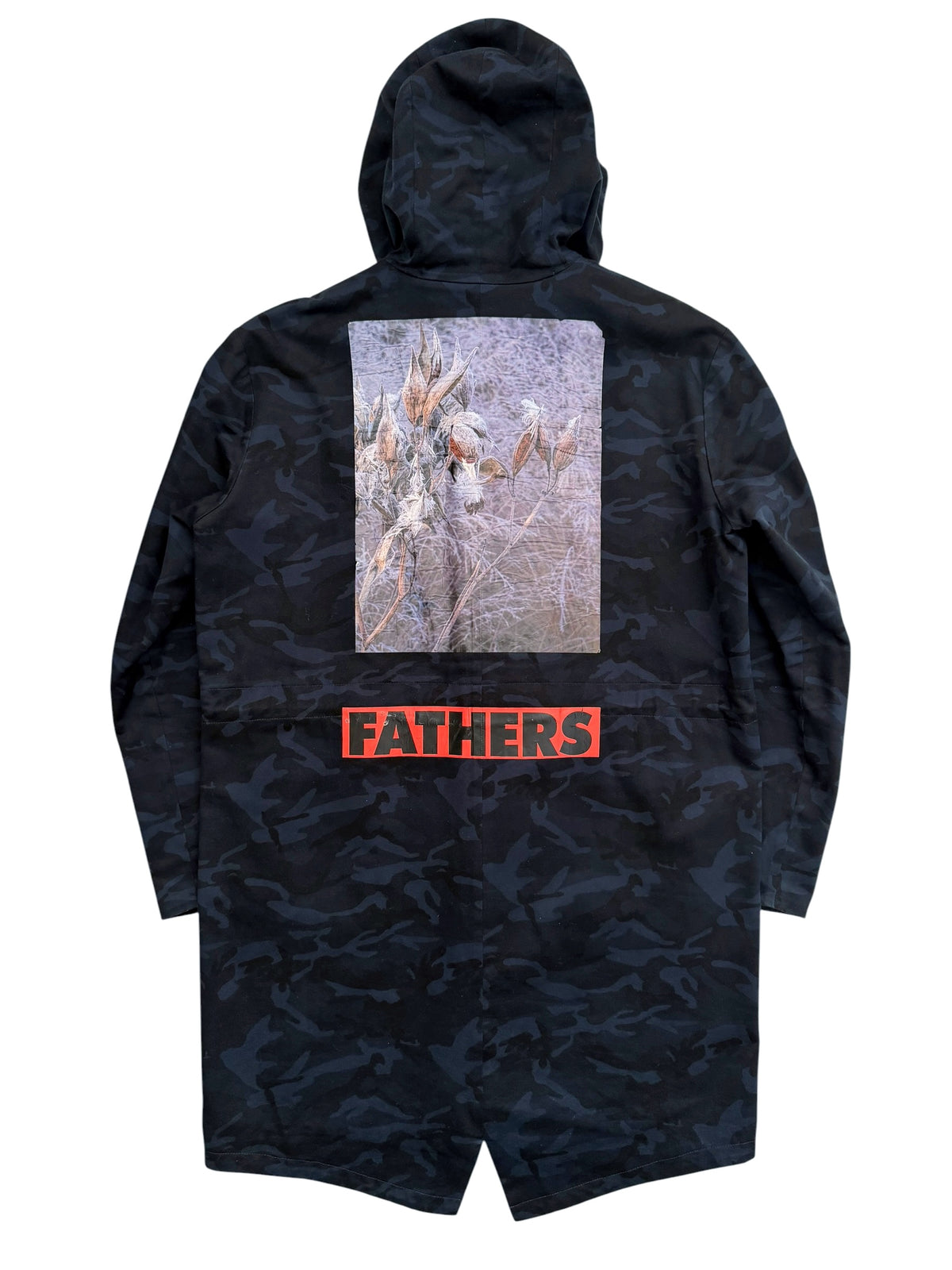 Sterling Ruby Camo Shark Fathers Parka