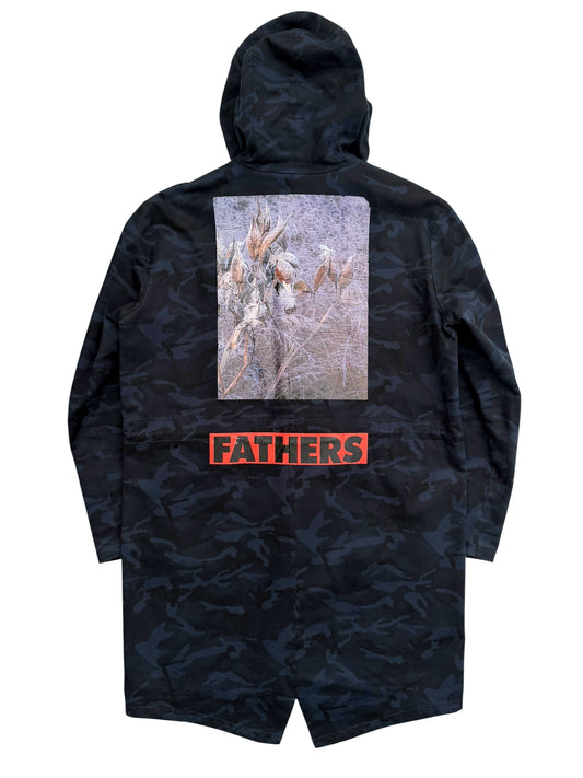 Sterling Ruby Camo Shark Fathers Parka