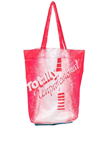 “Totally Unprofessional” Packable Tote Wallet